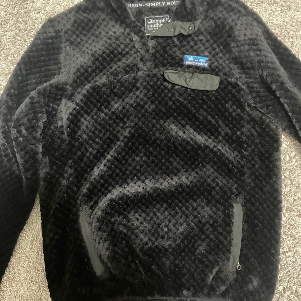 Patagonia button up crew neck